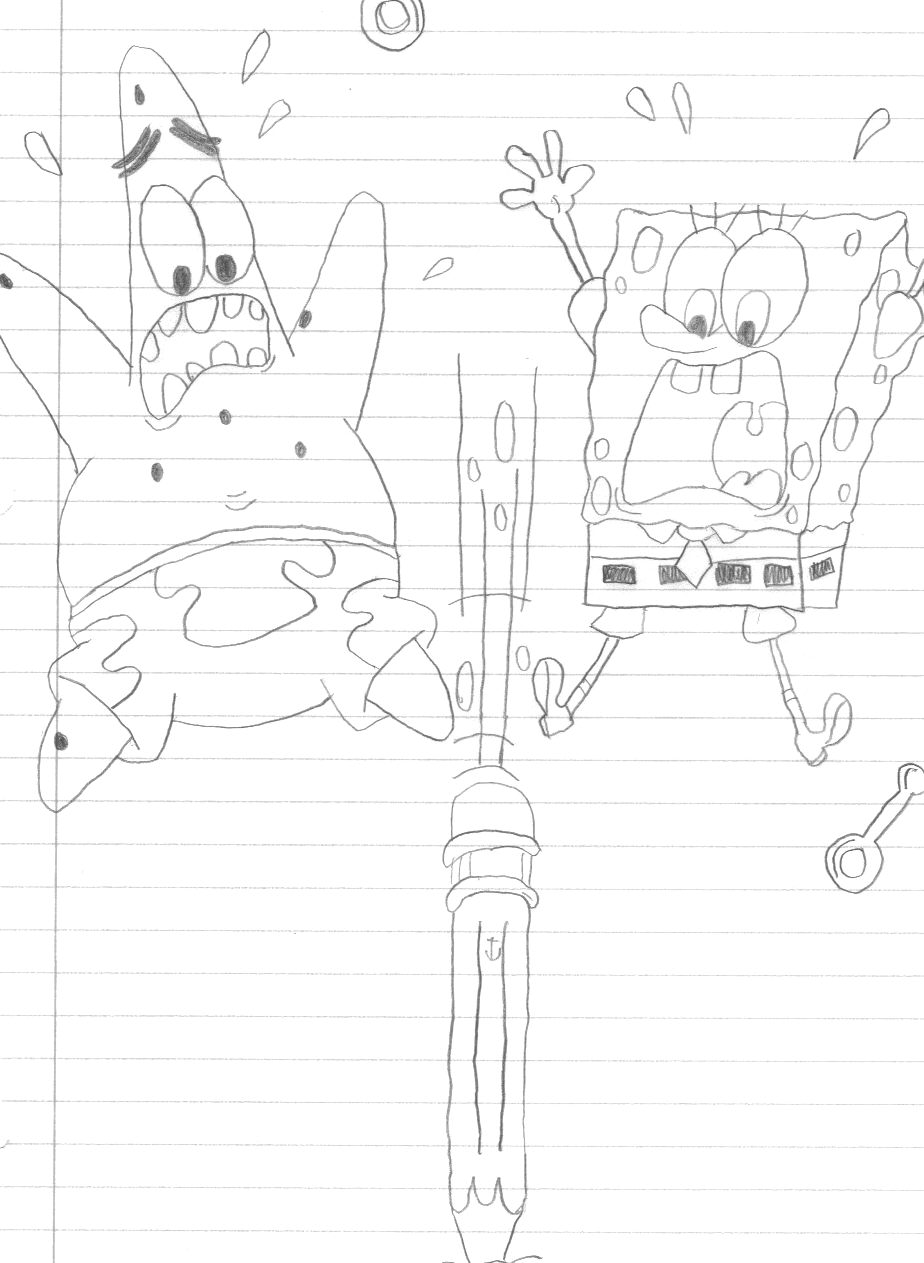 Spongebob and Patrick by pitcherisme