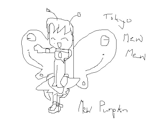 My mew pumpkin by pixiepumpkin