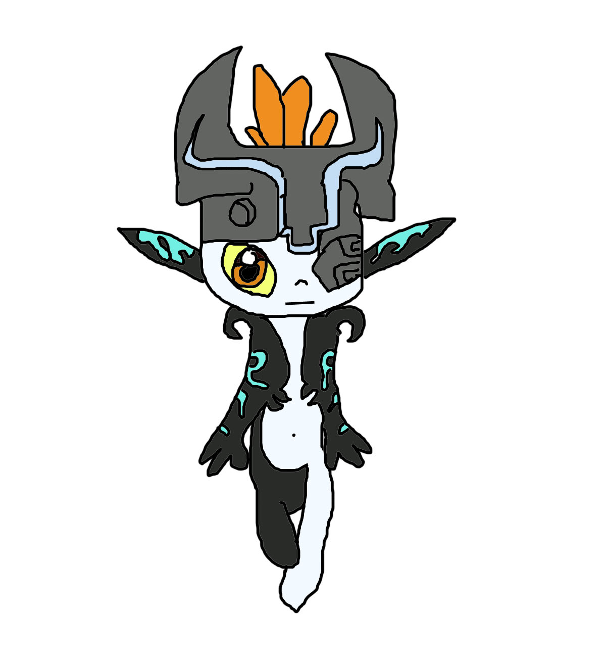 My First pic of Midna by pixiepumpkin
