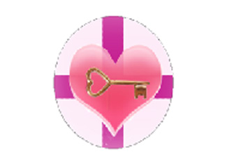 The Key To My Heart Badge" by pixiepumpkin