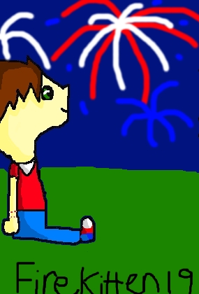 Happy (late) Fourth Of July by pixiewolf05