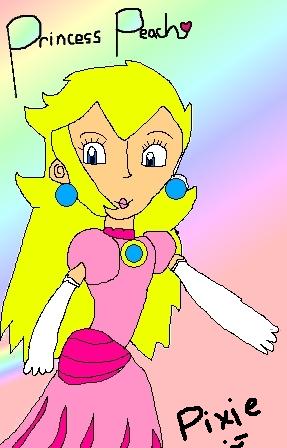 Princess Peach :3 by pixiewolf05