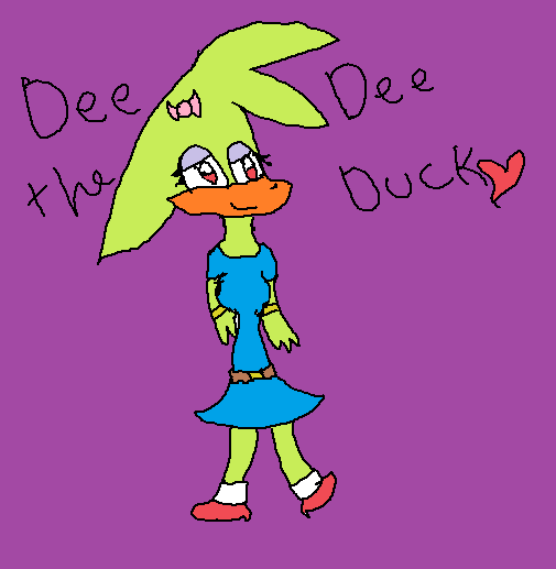 Dee Dee the Duck by pixiewolf05
