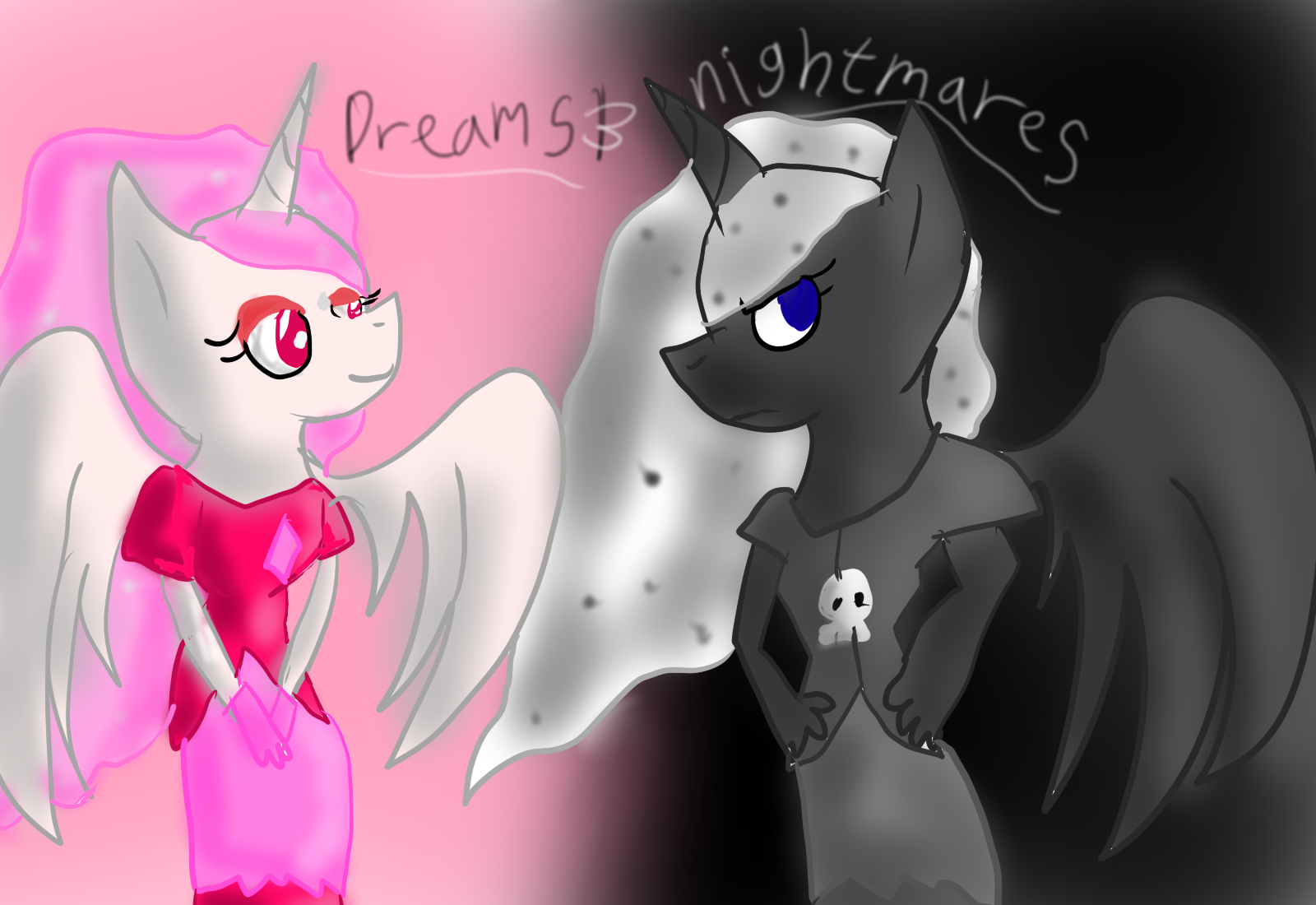Dreams and Nightmares::::.... by pixiewolf05