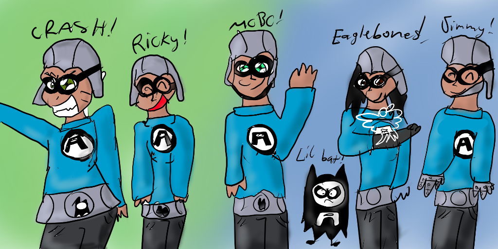 Aquabats! <3 by pixiewolf05