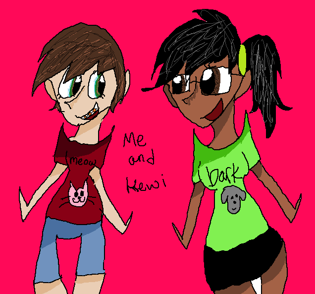 Me and Kewi by pixiewolf05