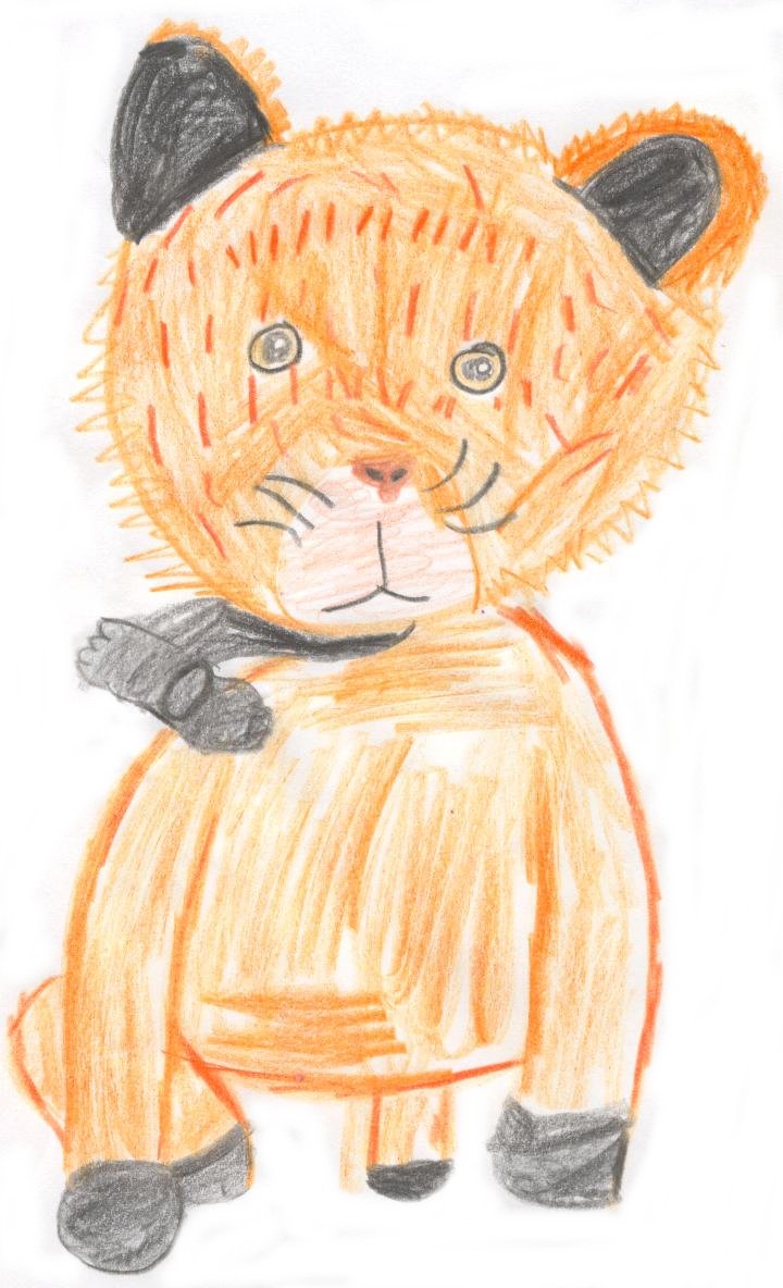 orange cat doll by pmaster