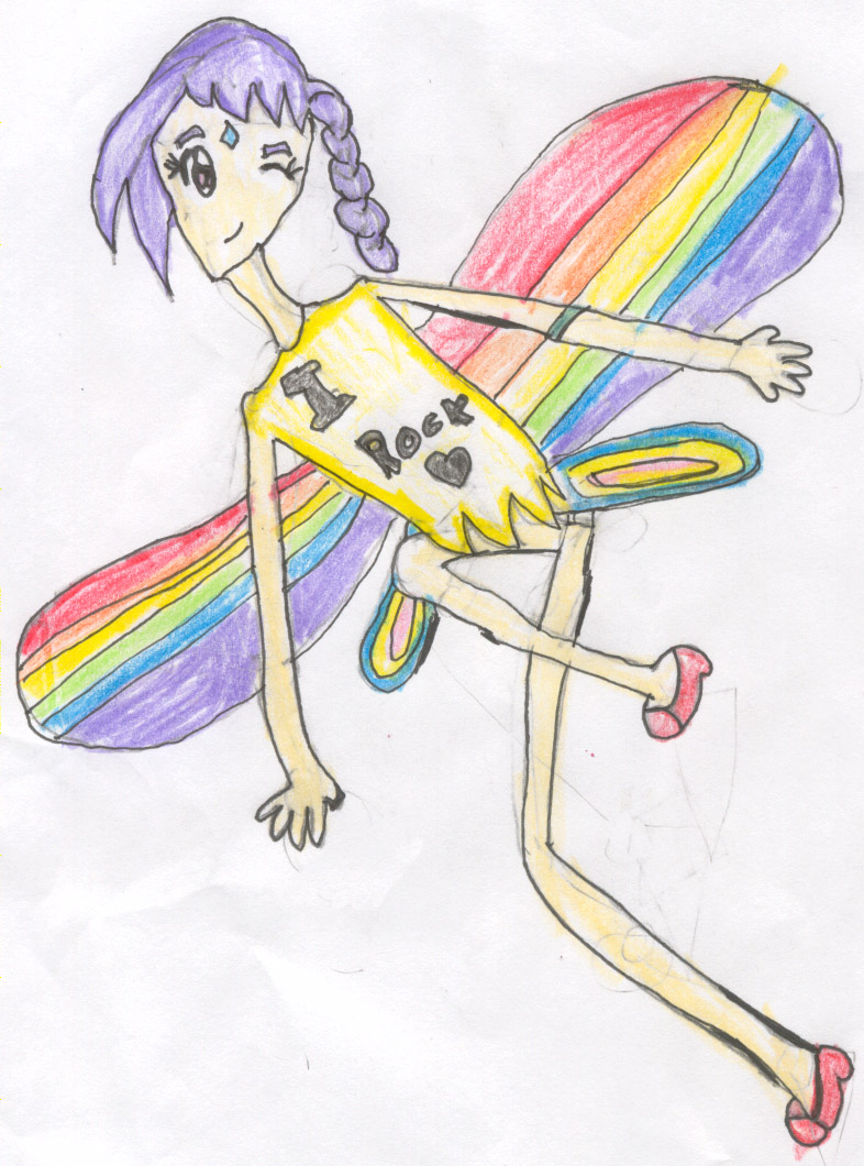 Rainbow fairy by pmaster