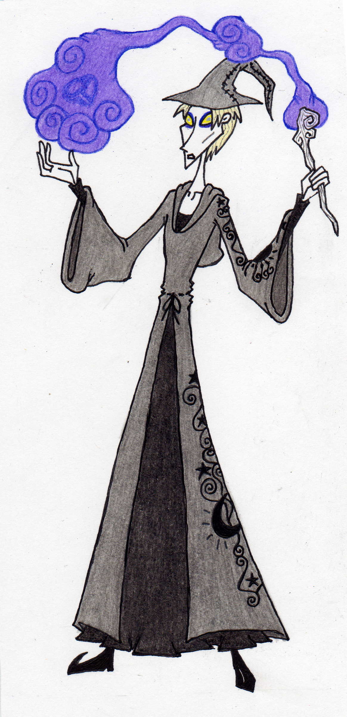 Hatchet in traditional Cloak by pooterda