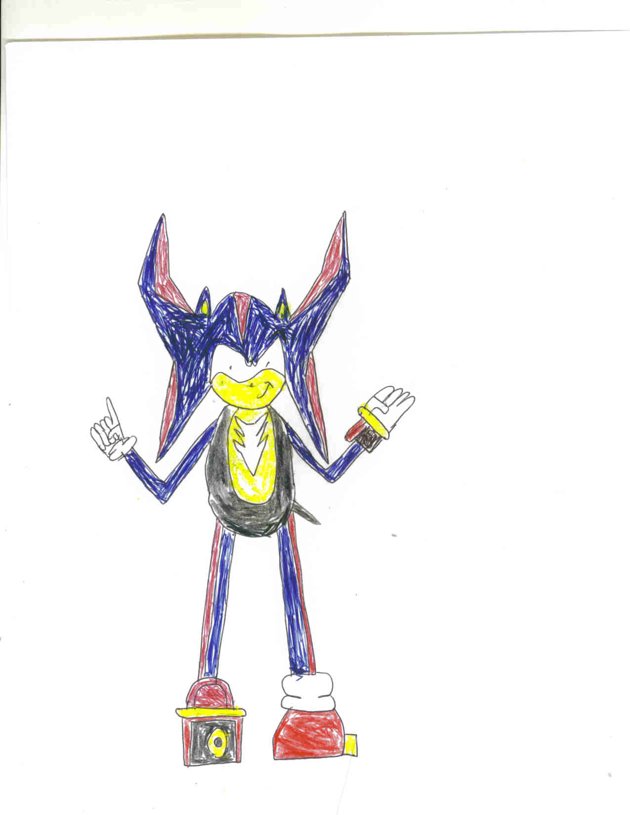 sonic/shadow unamed child by poppit