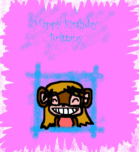 Happy Birthday Brittany by poppixie101