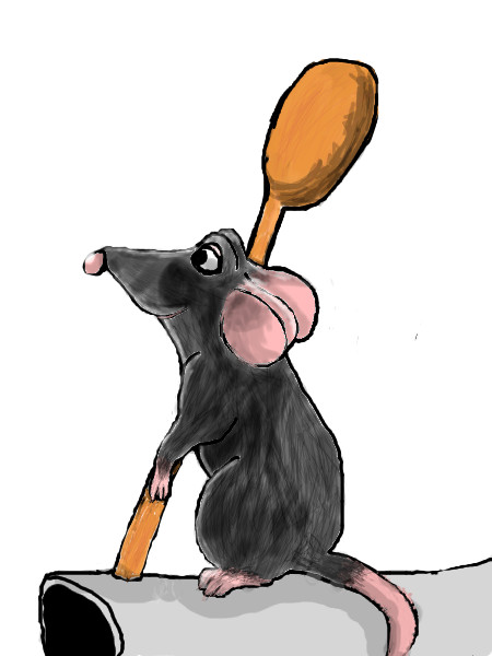 Remy the Rat from ratatouille by poppixie101