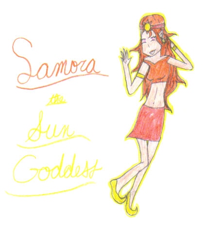 Samora the Sun Goddess by potterfan