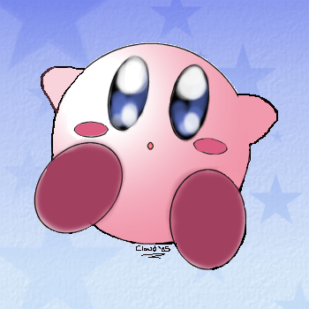 The Stars of the Sky -- A Kirby Image by powder_rose