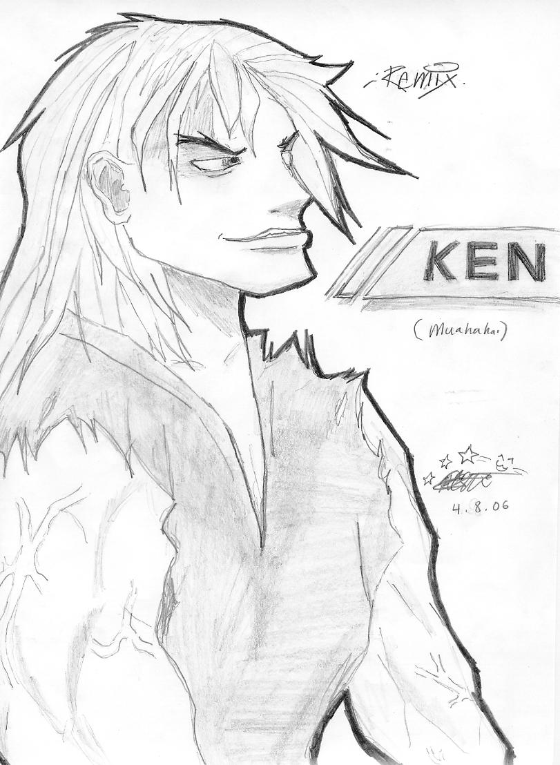 Ken (graphite shetch) by precurser_stone