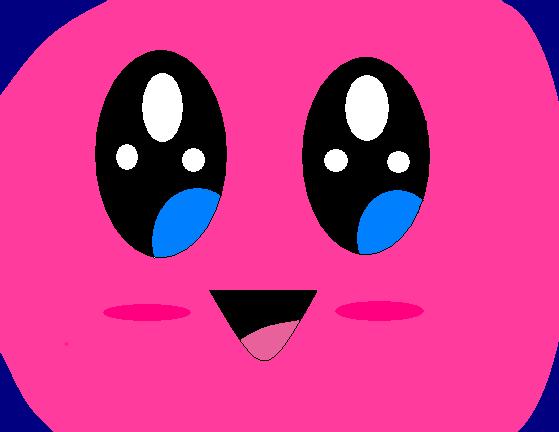 Cute Kirby Face!!! by prettykitty101
