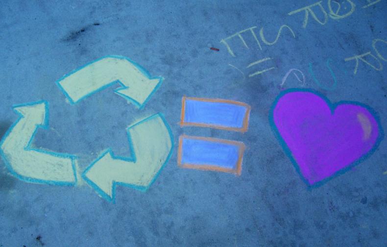 recycling=love by princessnadie