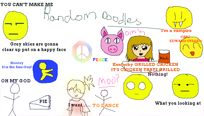 Random Doodles by princesspie12