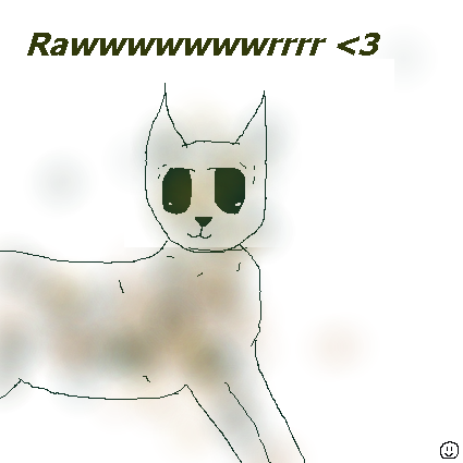 Bad cat drawing by princesspie12
