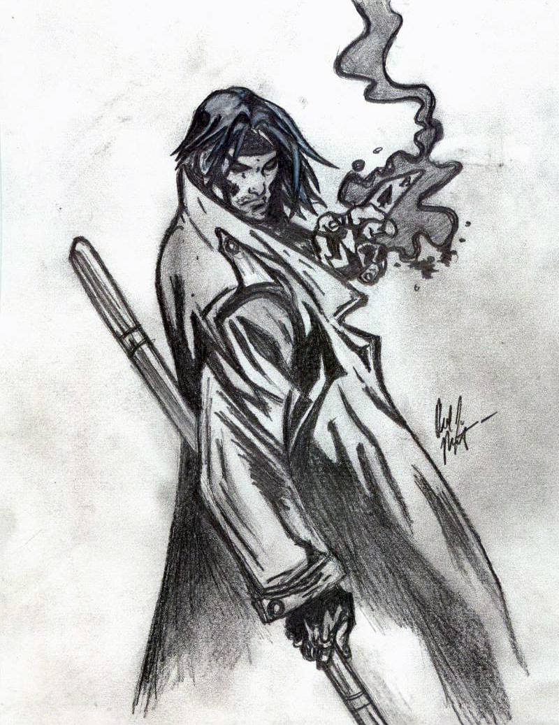Another Gambit Sketch by psych00z