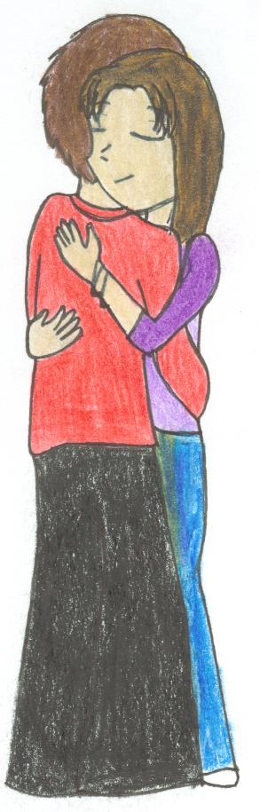 Hugging Couple by psycho_girl