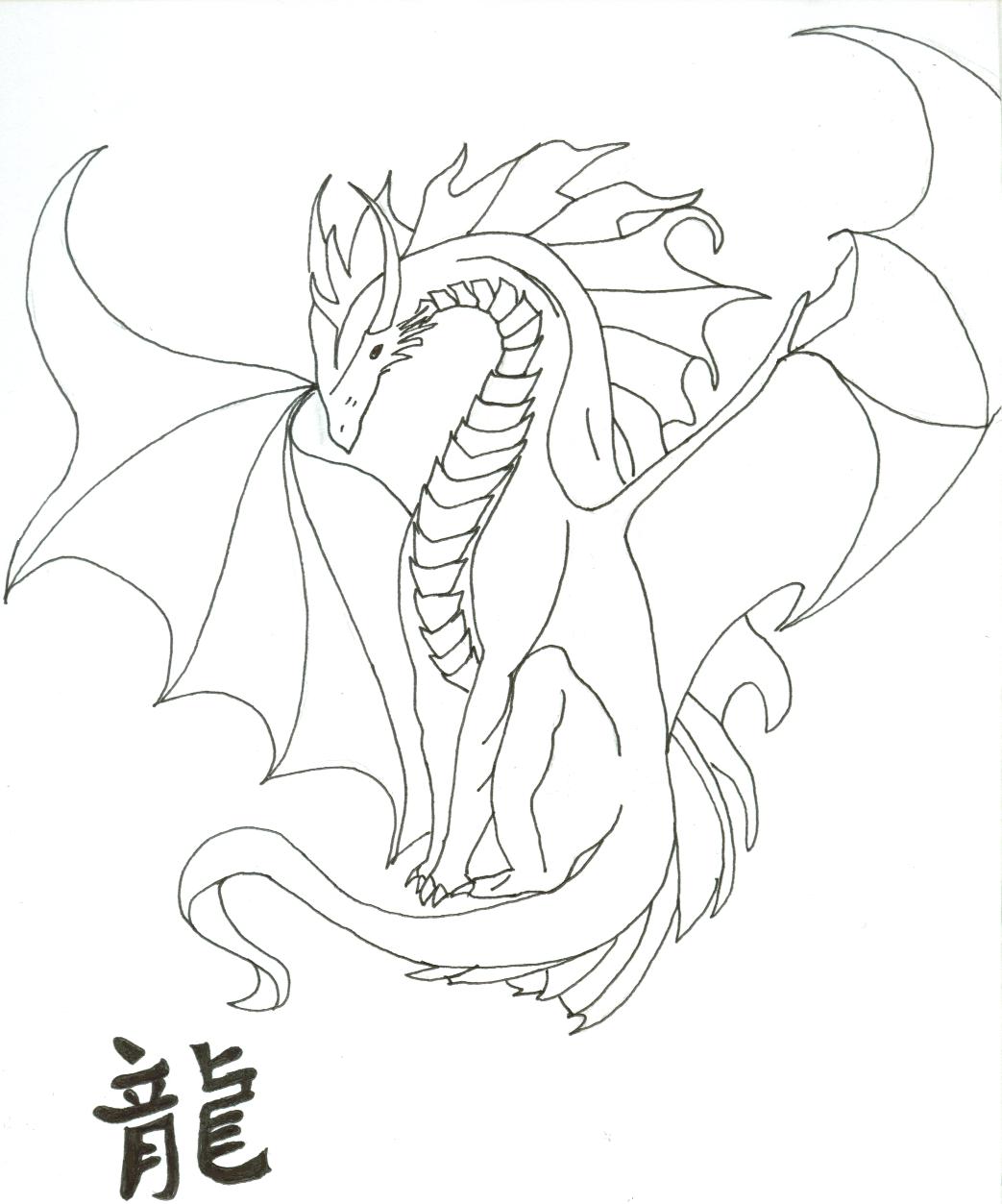 Dragon by psycho_girl