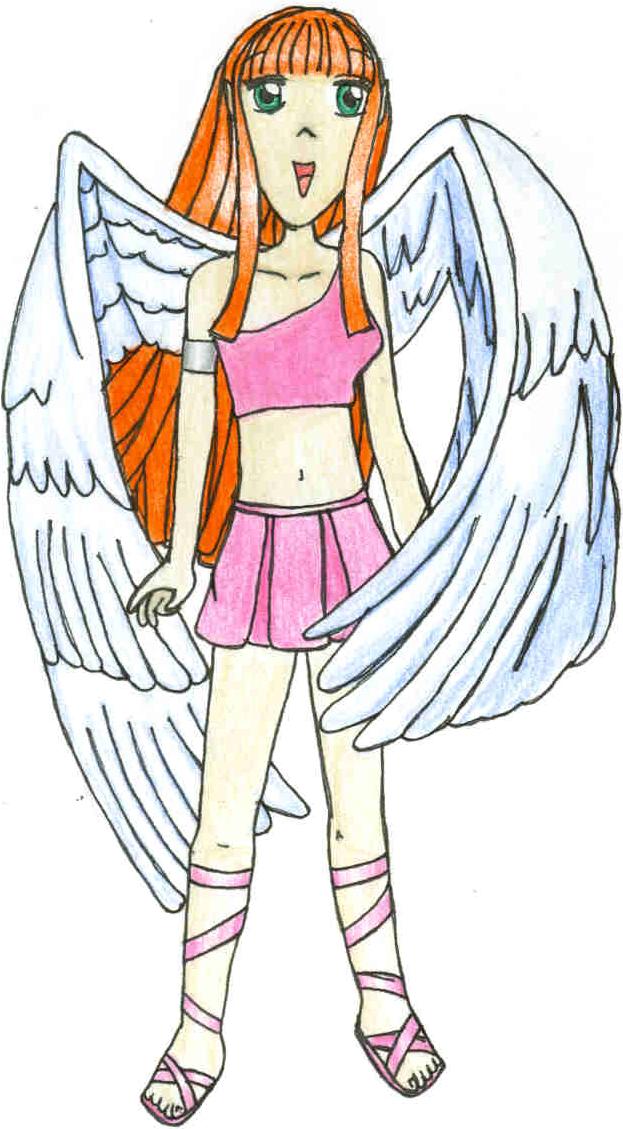 Yokotama as an Angel by psycho_girl