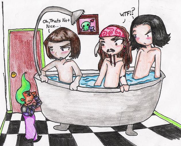 scrub adub three guys in a tub! by puffyamiyumi