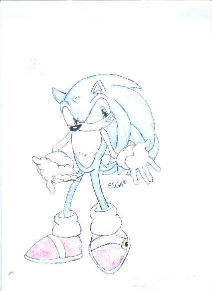 Sonic by puffycombes