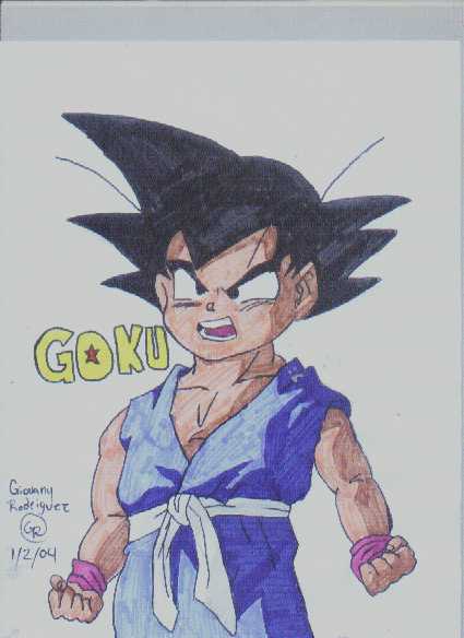 goku(again)in GT form by puffycombes