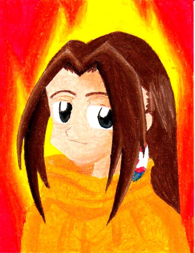*~Hao in oil pastels~* by pujolcilla
