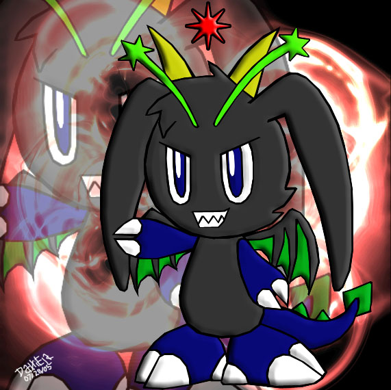 *~Blade the chao (chaolover789's request)~* by pujolcilla