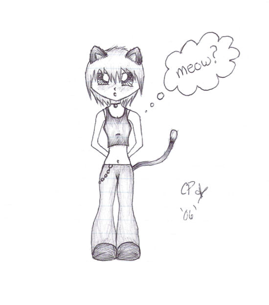 Kitty Girl by punkiemonkie