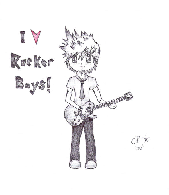 Rocker Boy by punkiemonkie