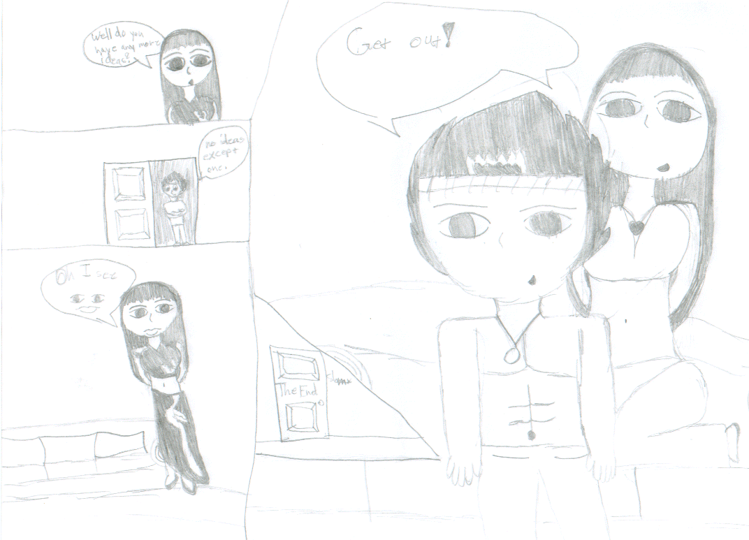 Jennifer and Hiei comic 3 by punkrocker