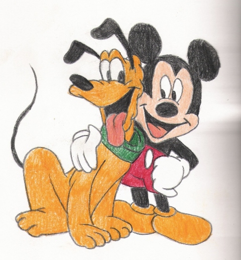 Mickey n Pluto by purple_attitude26