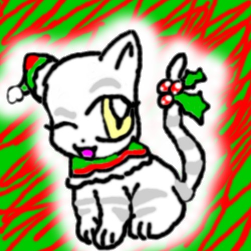 My Christmas Kougra Gato_Claw by purple_otter
