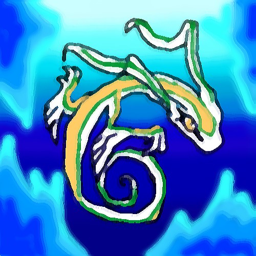 Watercolor Dragon by purple_otter