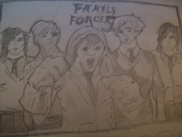family force 5 by purplegirlygirl