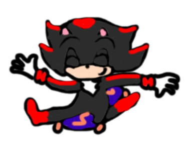 Baby shadow wants to be in sonic riders! by purpleponygirl