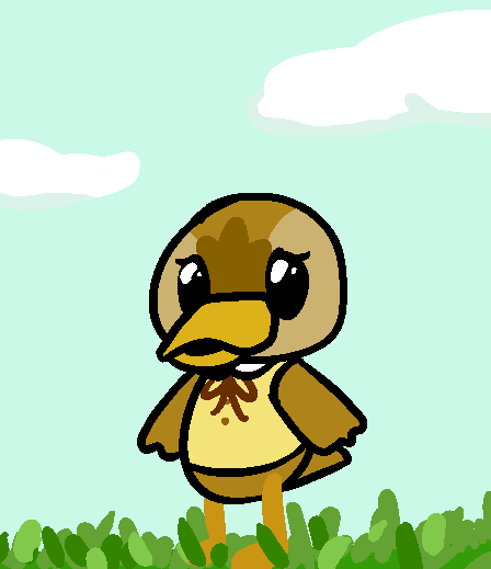 Molly the Duck by purplespore11