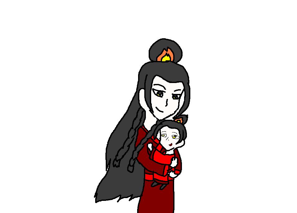 Azula and her mother by purpletwist