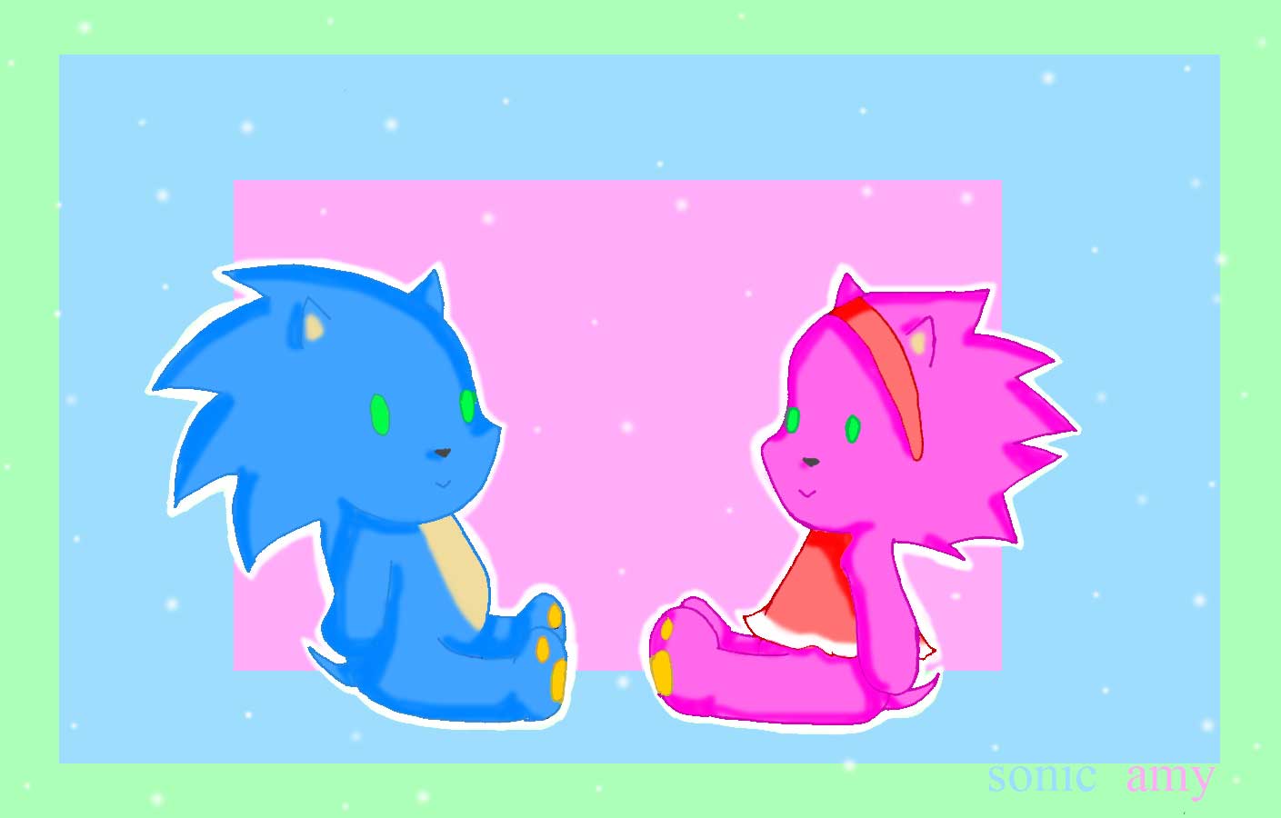 sonic and amy by putfile