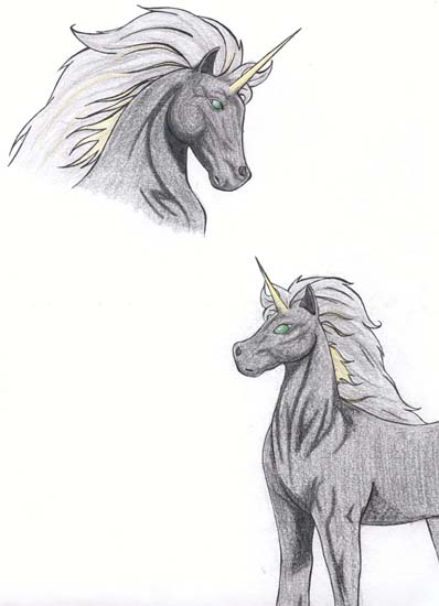 black unicorns by pyrofreak_becca
