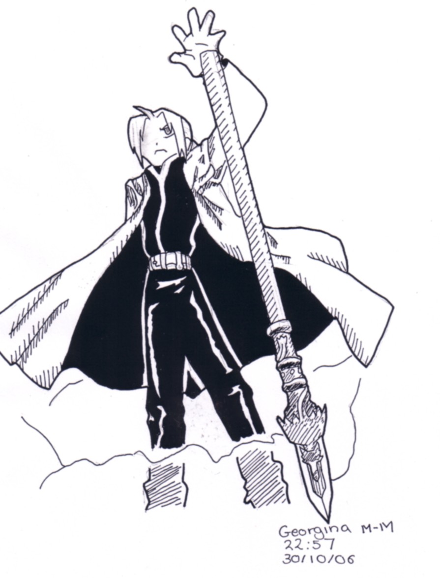 Edward Elric by Qing