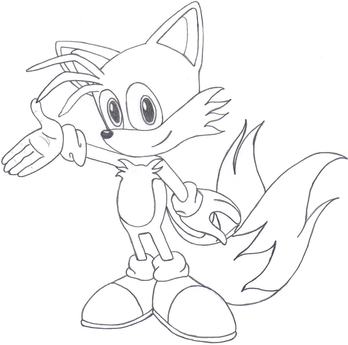 Tails (unshaded) by QuanticChaos1000
