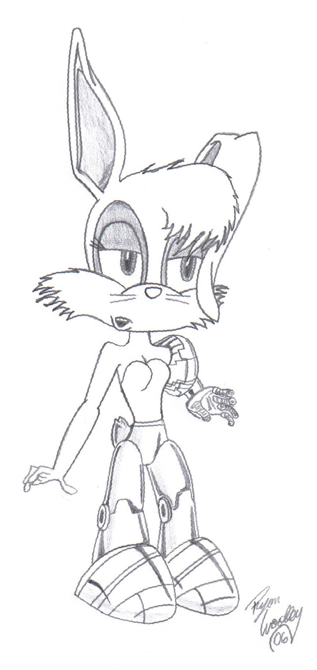 Bunnie Rabbot by QuanticChaos1000