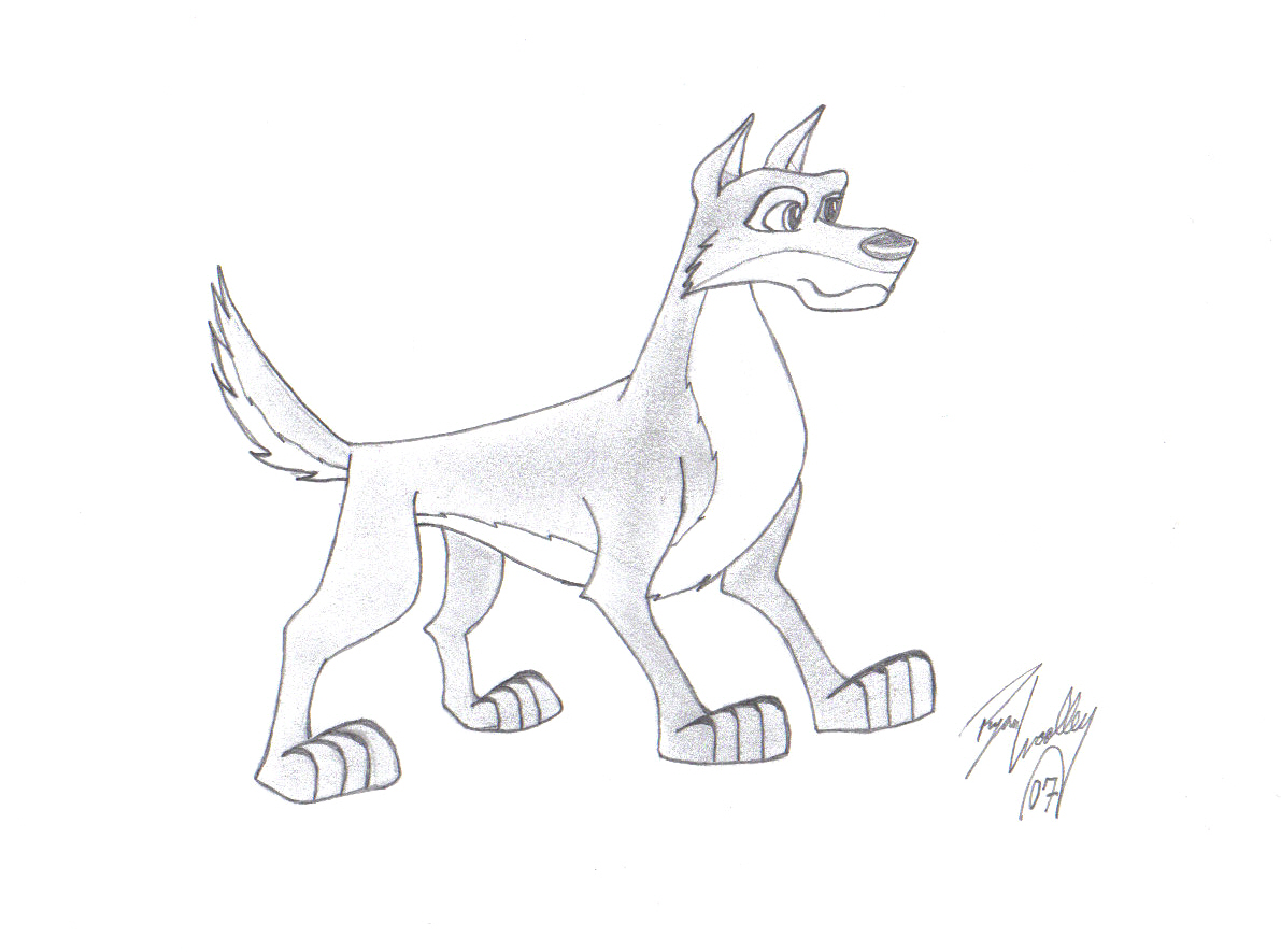 A Dog (request for SaraJane) by QuanticChaos1000