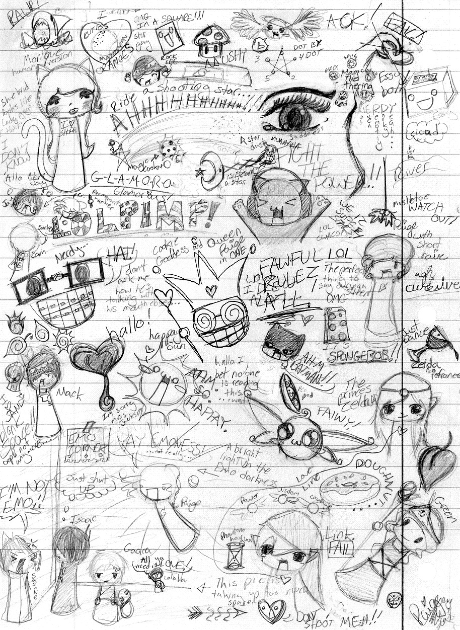 Major Doodlez Page by QueenPaige
