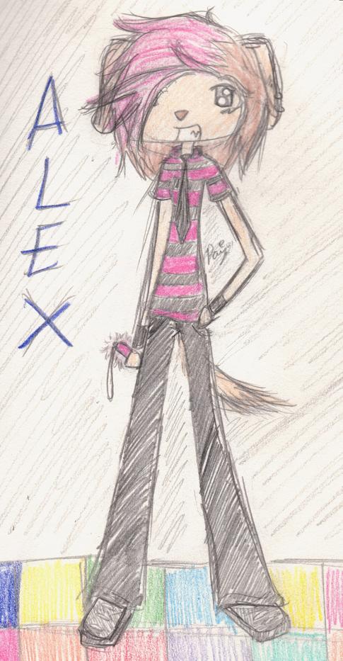 Alex! - Random gift for Xx_True_Dachshund_xX by QueenPaige